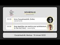 CocoaHeadsNL Online Meetup, 19 January 2022