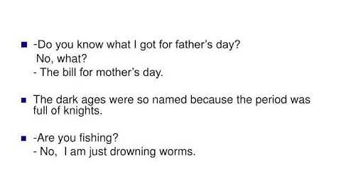 Using Humor in Language Teaching