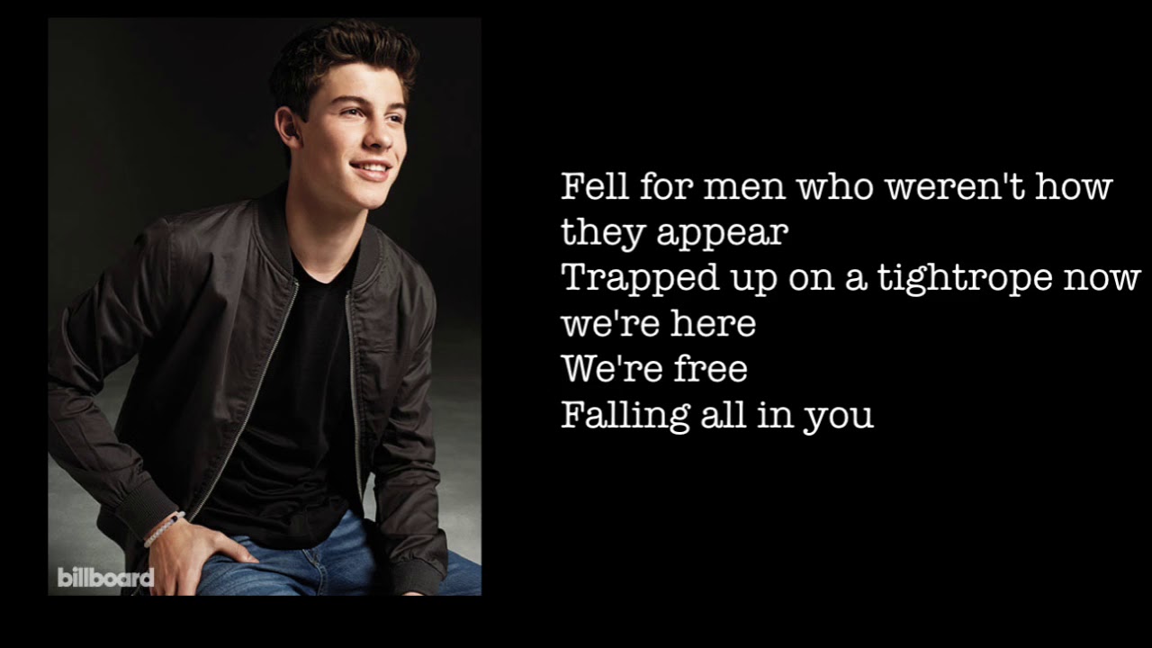 Shawn Mendes Fallin’ all in you (lyrics) YouTube