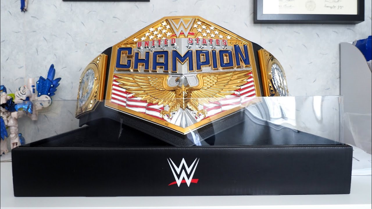 WWE Title Belt Display Stand Review YouTube