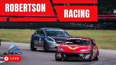 Scott Robertson of Robertson Racing speaks with APEX Pro