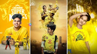 IPL photo editing 2021| Chennai super king photo editing | Csk team photo editing 2021 | IPL editing screenshot 4