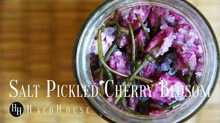 How to make Salt Pickled Cherry Blossom Sakura Edible Flower ｜桜の塩漬けの作り方・エディブルフラワー（食べられる花） YouTube