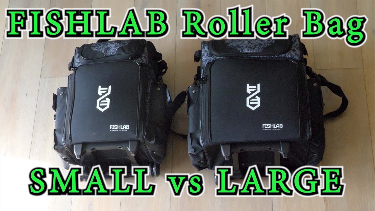 FishLab Roller Bag: Large vs Small size comparison 