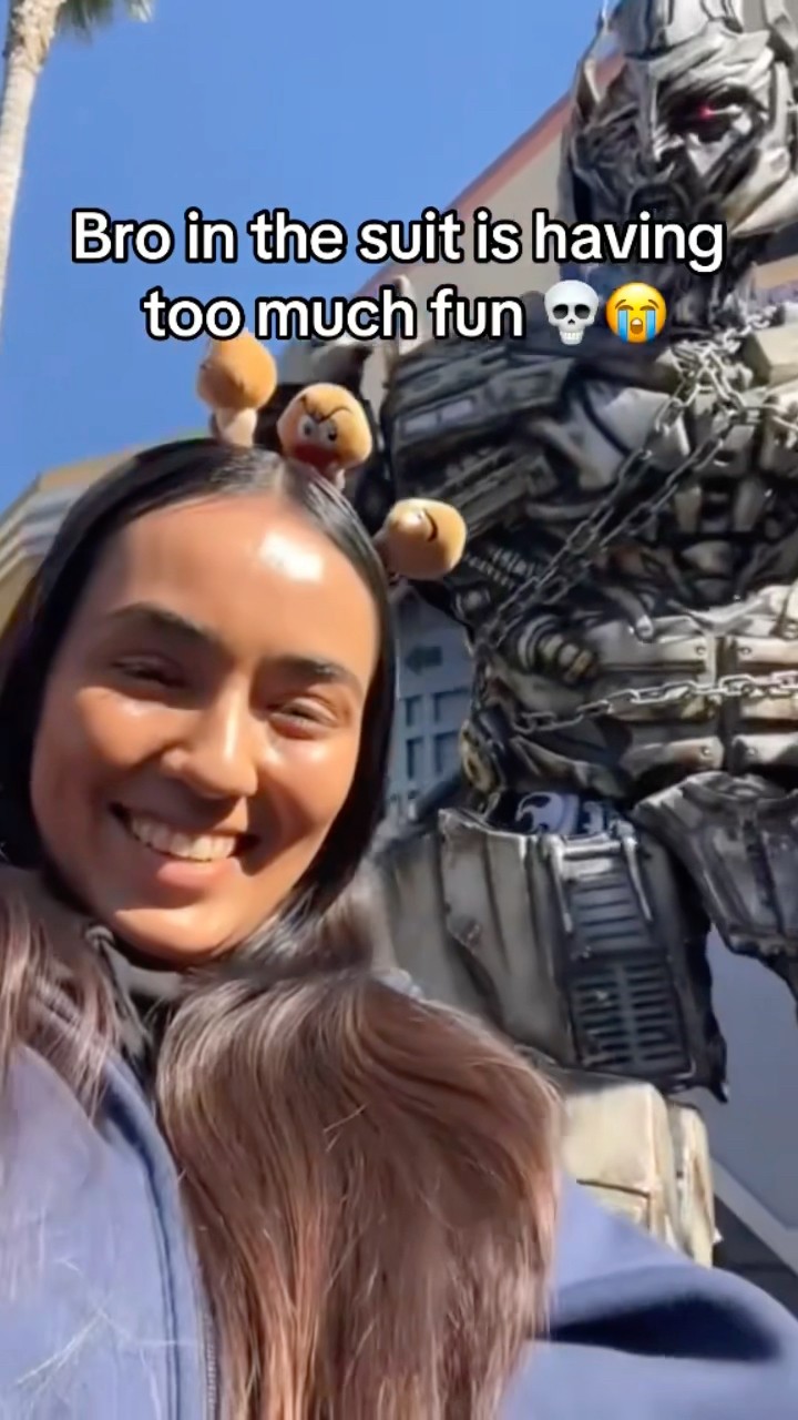 Megatron wildin’ ??