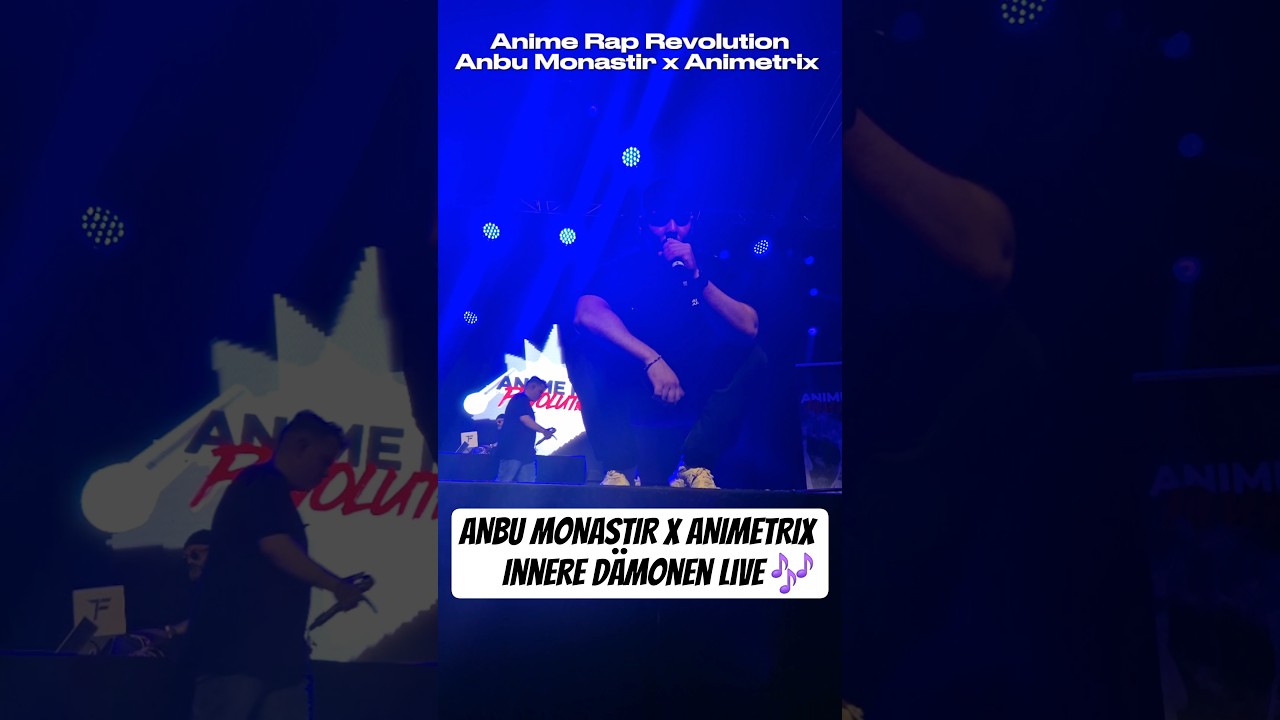 Innere Dämonen | Anbu Monastir x Animetrix | Live at Anime Rap Revolution in Hamburg 🎶🔥