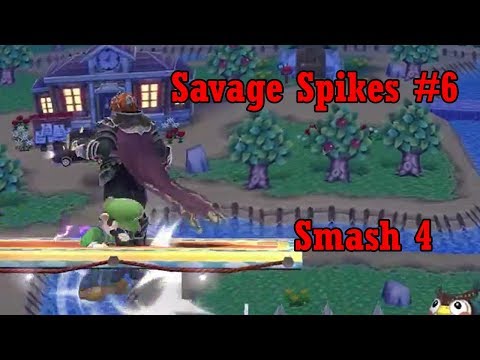 Savage Spikes in Smash 4 #6