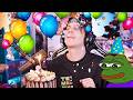 Cumpleaños de rubius VIENDO REGALOS DE VIEWERS