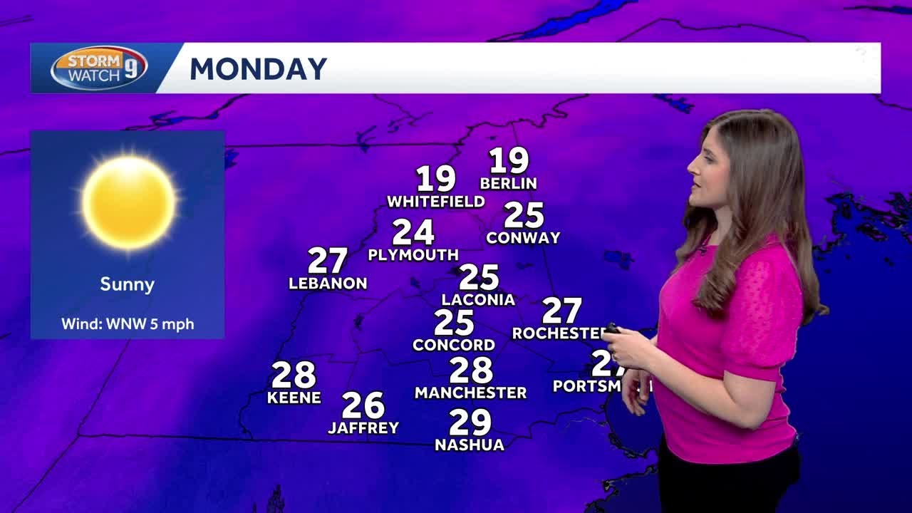 Video: Cool Monday ahead; tracking impact weather for Tuesday