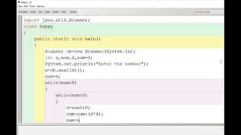 Happy Number in Java |  ICSE and ISC