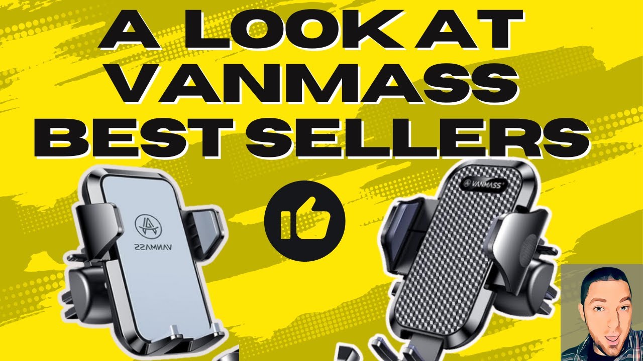 VanMass Car Phone Mount  Dashboard and Air Vent and Windshield Mount 