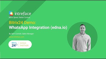 Bitrix24 Demo: WhatsApp Integration (edna io)