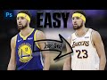 5 EASY STEPS - How to Jersey Swap in Photoshop | Photoshop Tutorial