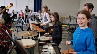 Dumfries and Galloway Youth Orchestra in rehearsal!