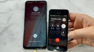 iPhone 5 vs Tecno Spark 7/ Incoming vs Outgoing Call/ Android vs IOS