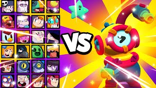 Otis VS TÜM KARAKTERLER  | İNANILMAZ YÜKSEK HASAR  Brawl Stars