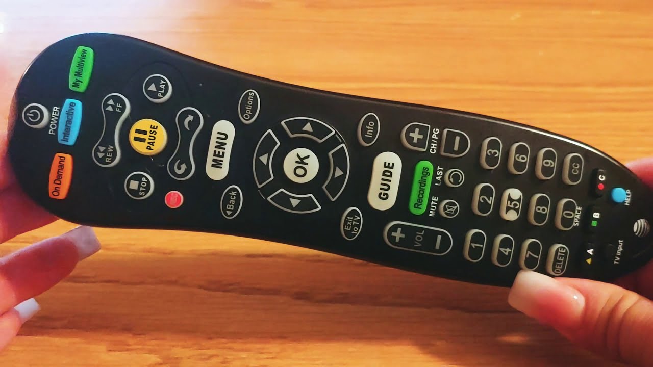 How To Fix an At&T U- Verse Univerarsal Remote Controller "Simple Fix