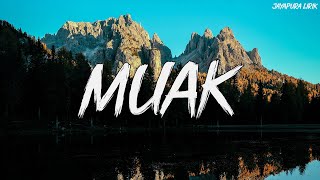 Muak - Aruma (Lirik Lagu) ~ Tahukah sakit yang tak terobati