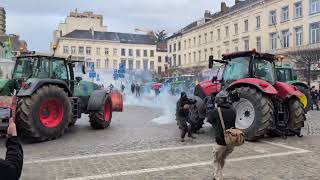 🚨🇧🇪 Absolute scenes in Brussels, Belgium right nowAll across Europe ‼️ 
