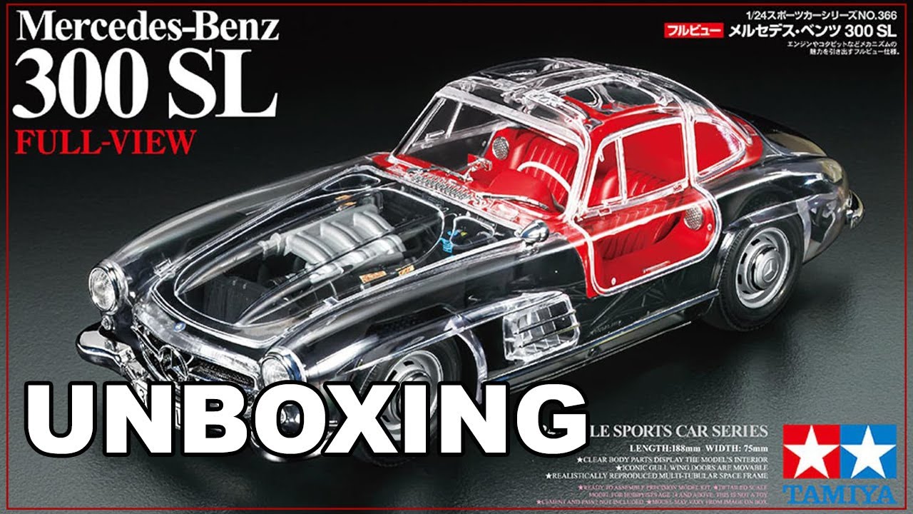 Tamiya 24366 Full View Mercedes 300SL 1/24 Model Kit - A-Z Toy Hobby