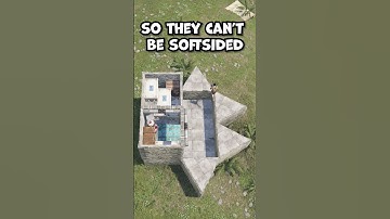 Roof Bunker is BACK in Rust! shorts #shorts #rust #rustbase #rustbunker