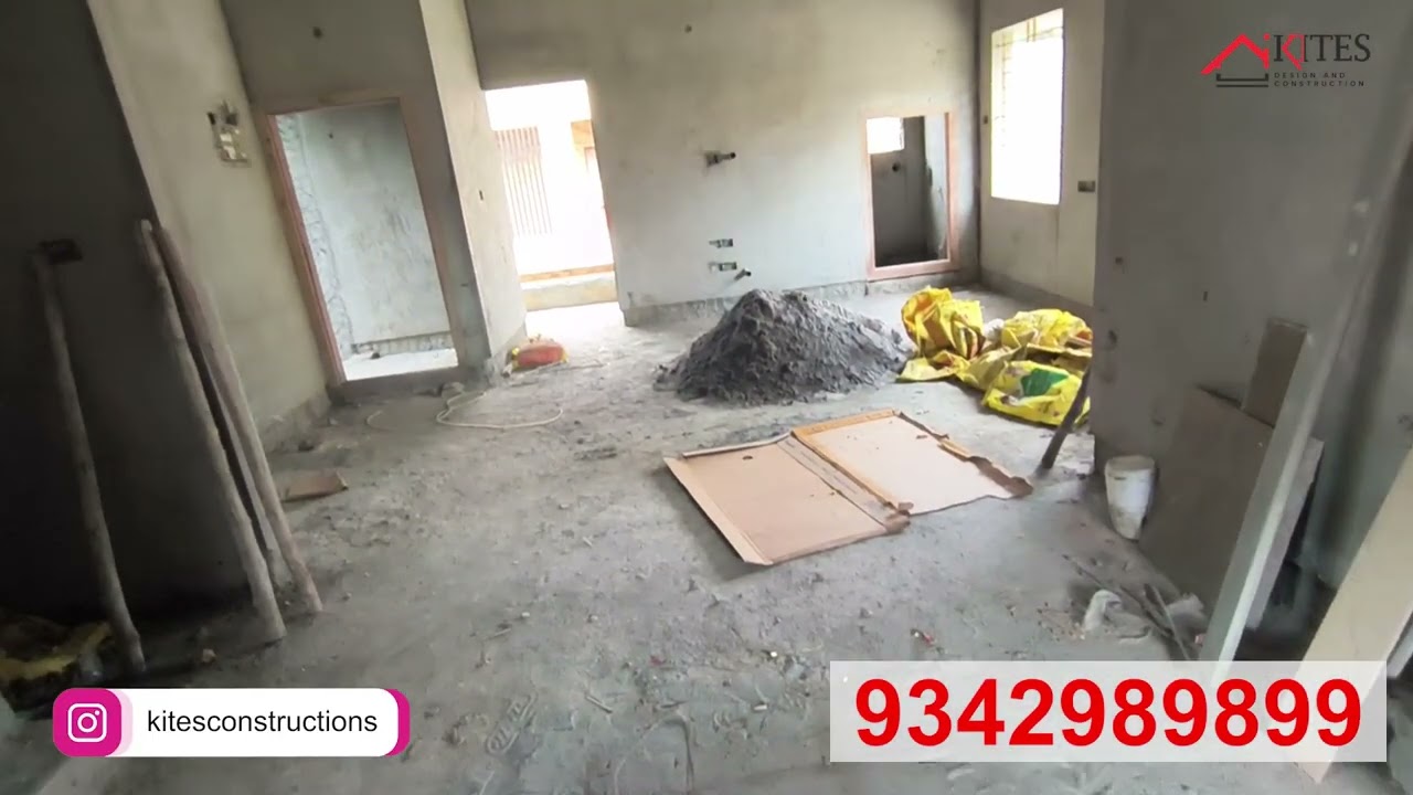 Строительство дома до и во время строительства | Баннергхатта | проектирование и изготовление воз...