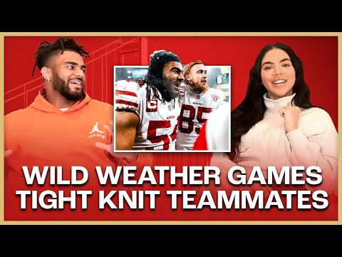 How the 49ers Build Team Camaraderie, Gruelling Training Camps, Extreme Weather Games & Baby Names