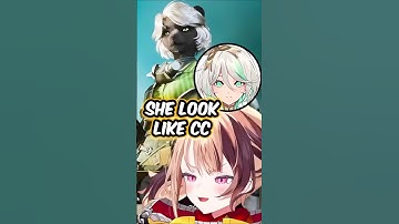 Gigi found a character that looks like Cecilia #hololive #vtuber #hololiveen