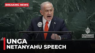 Netanyahu Addresses 80Th Unga In New York