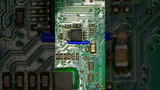 Modifying PCB Wire MOD #machine #soldering #diy #restoration #laptop #repair #technology #tech