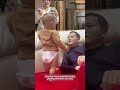 How fun it is to watch the baby playing with Dad—so cute! / 아기와 아빠가 노는 모습 정말 재미있고 너무 귀여워요!