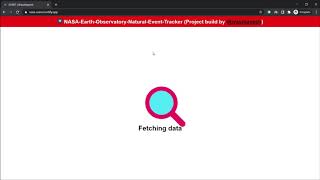 NASA EONET PROJECT