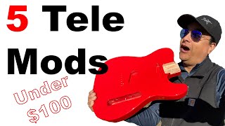 5 tele mods under $100.00 - DIY Tele Upgrades