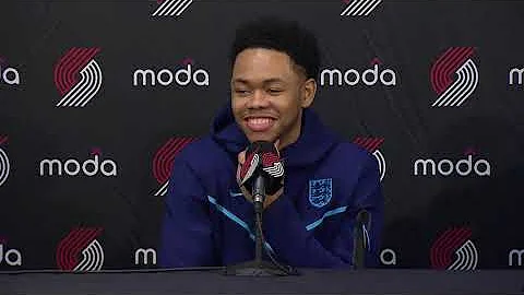 Anfernee Simons End-Of-Season Media Availability - DayDayNews