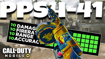 THE PPSh-41 BEST GUNSMITH IN SEASON 5 | NO RECOIL + HIPFIRE + FAST ADS BUILD | CODM