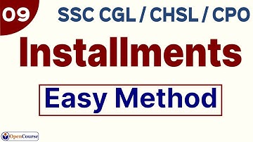 SI CI Installment Easy Method | Installment Tricks of SI and CI | Installment Formula for SI and CI