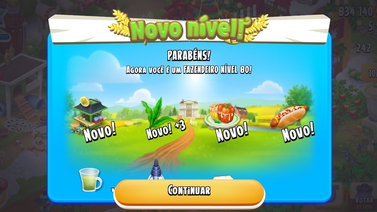 Hay Day - ATINGI MINHA META DE CHEGAR NO LEVEL 80 ANTES DA VIRADA DO ANO!! 💖