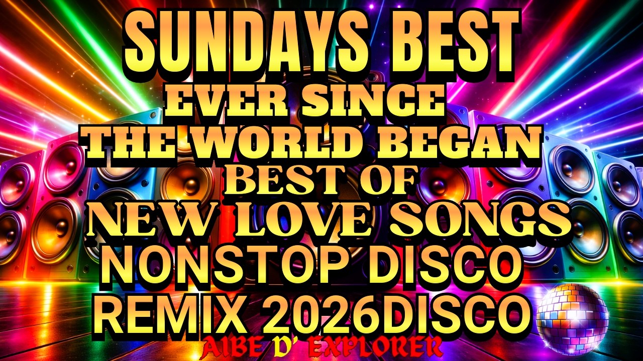 🔥💫SUNDAY’S BEST ❤️ EVER SINCE THE WORLD BEGAN | BEST NEW LOVE SONGS | DISCO REMIX 2026