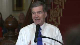 Governor Roy Cooper Speaks at Music at the Mansion ft. Mandolin Orange