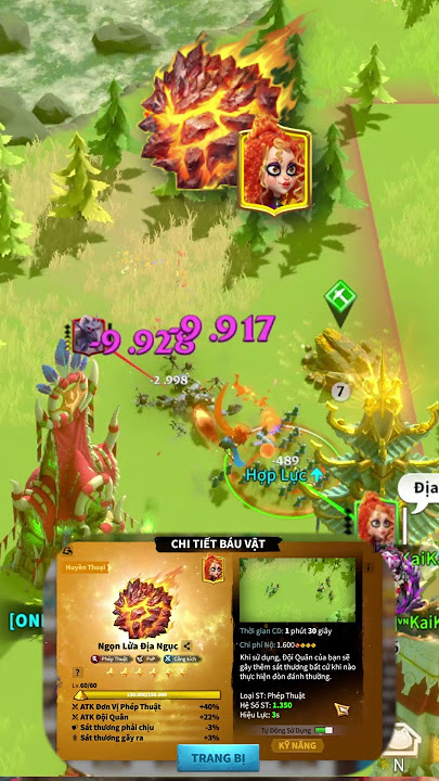 TRẤN CỦA LILIYA !! NGỌN LỬA ĐỊA NGỤC !!! #cod #games #callofdragon #kaisogu  #kaikai