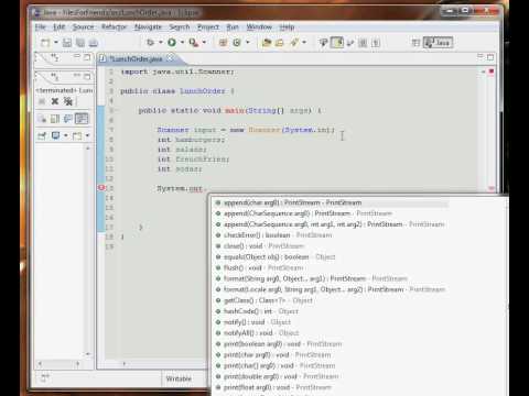 Java Exercise 3 - 1 - YouTube