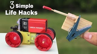 3 Simple Life Hacks for Fun and ideas