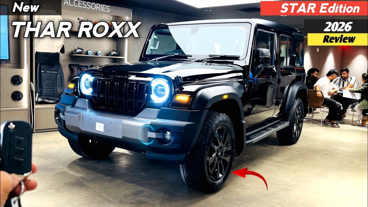 New Mahindra THAR Roxx Star Edition 2026 ❣️| THAR Roxx Ax7 Star Edition Review 😍|