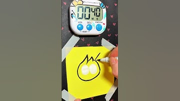 【ASMR】Drawing Simon Sprunki in 50 Sec