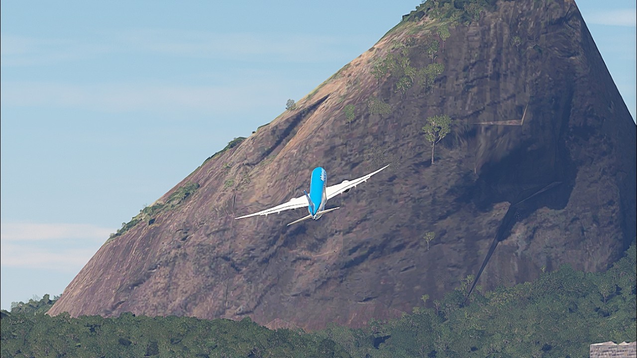 Massive 787 Aerolinas vs Short Runway – Most Intense Takeoff Ever Santos Dumont Airport