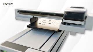 Flatbed 6090 printer 3H, camera positioning/rotary/uv dtf device, multi-functional all in 1