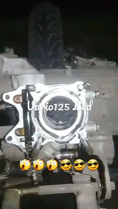 vario125 Led eksekusi bongkar mesin malam#piston #shorts #mesin#honda #motormatic