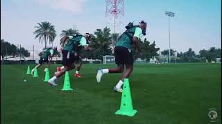 Second training day with COSMED K5 for the Saudi Arabia National Football Team