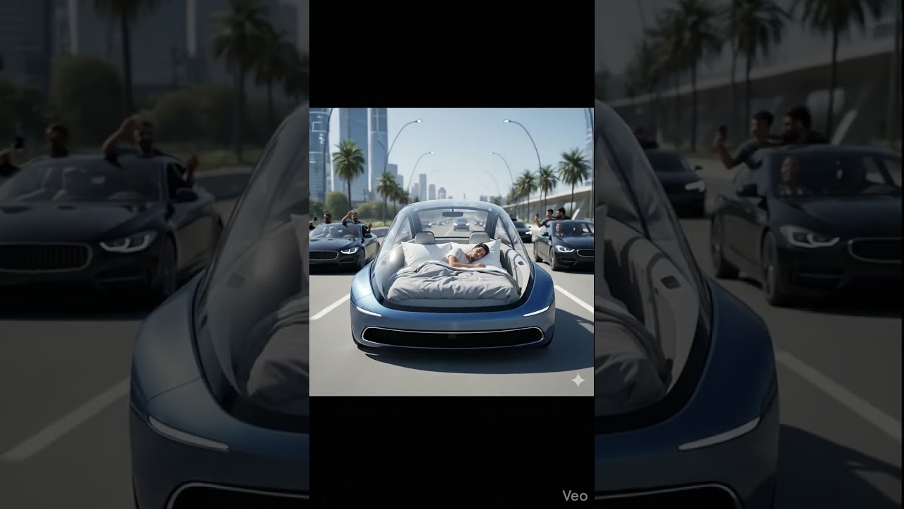 Fully automated AI Car Drives Itself. 