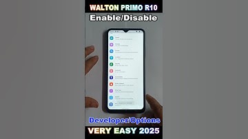 Walton Primo R10 / Developer Options, How to Enable / Disable, Developer Options 2025//